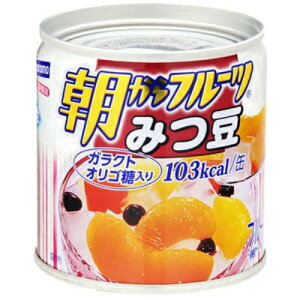 【送料込・まとめ買い×24個セット】 はごろも 朝からフルーツ みつ豆 缶詰