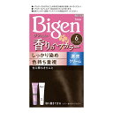 【送料込・まとめ買い×3個セット】 ホーユー ビゲン 香りのヘアカラー クリーム 6 ダークブラウン 1個
