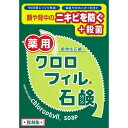 黒龍堂 キュアハーブ クロロフィル石鹸 復刻版 85g 1個