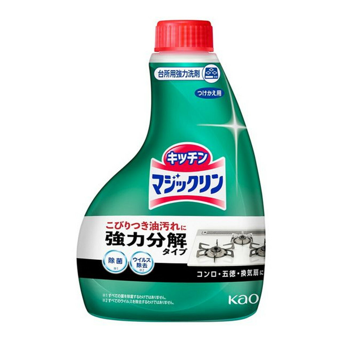 【送料込・まとめ買い×12個セット】花王 マジックリン ハンディスプレー つけかえ用 400ml