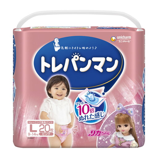 【送料込】ユニ・チャーム トレパンマン ピンク L 20枚 トイレトレーニング専用パンツ こども用紙おむつ 1個 【送料込】ユニ・チャーム トレパンマン ピンク L 20枚 トイレトレーニング専用パンツ こども用紙おむつ 1個