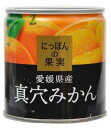 【送料込】 KK にっぽんの果実 愛媛県産 真穴みかん 缶詰