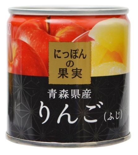 【送料込】 KK にっぽんの果実 青森県産 りんご ふじ 缶詰 12個セット