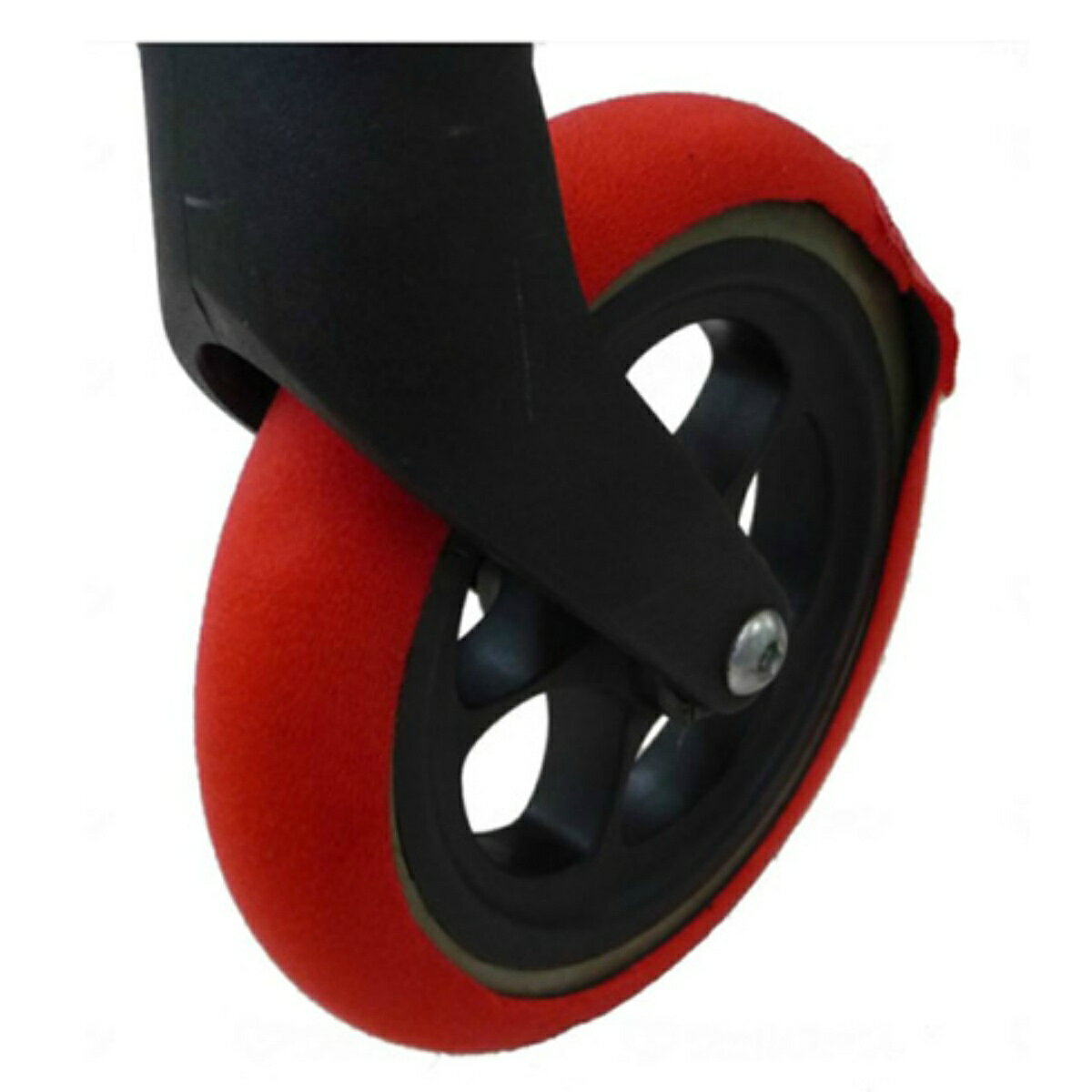 【送料込】あい・あ~る・けあ 前輪用 ホイルソックス 赤 左右1組 1個