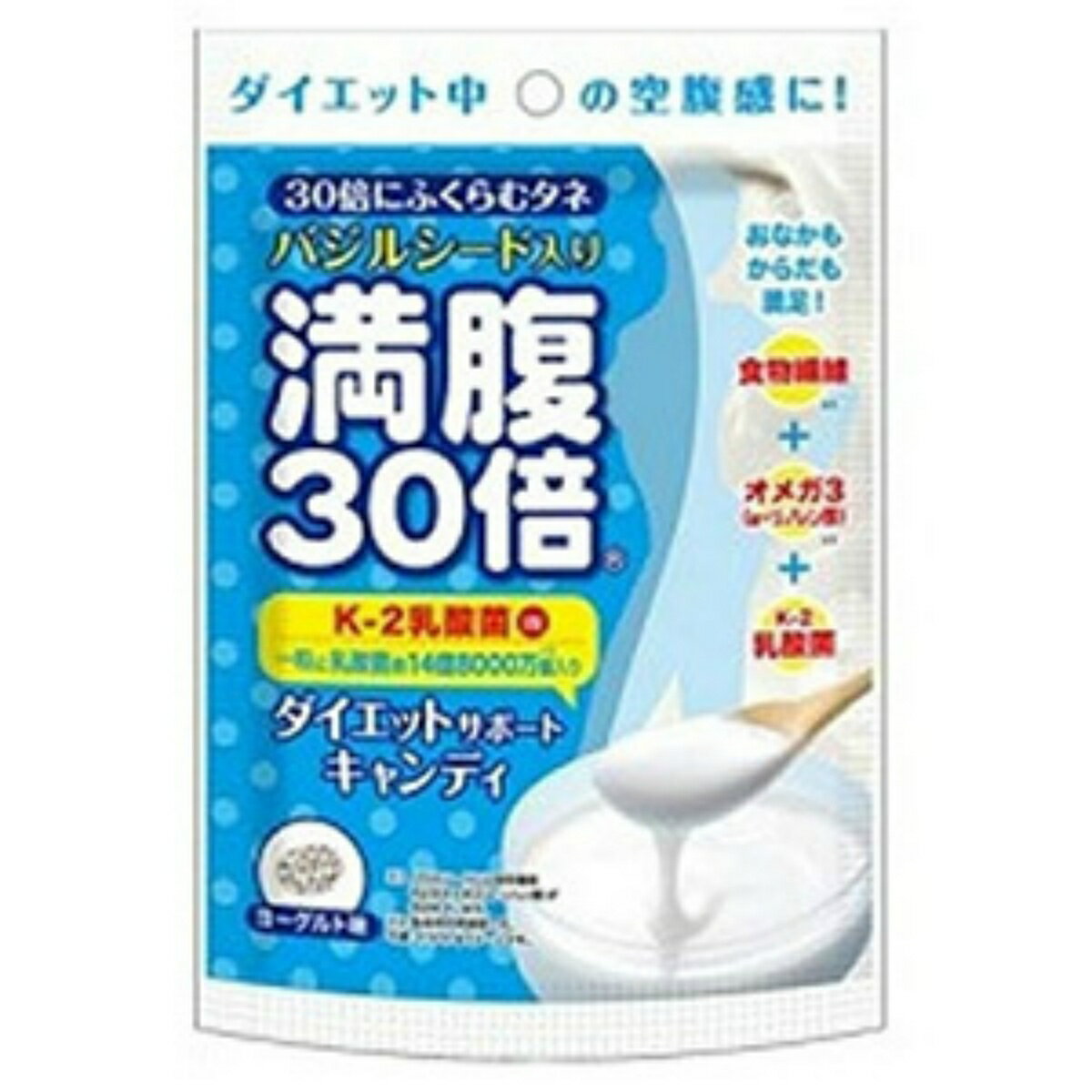 【送料込】グラフィコ 満腹30倍 ダイエットサポートキャンディ ヨーグルト味 42g 1個