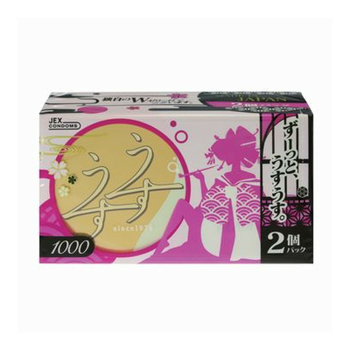 【送料込】ジェクス ゼリヤコート 1000 うすうす 12個入×2箱 1個