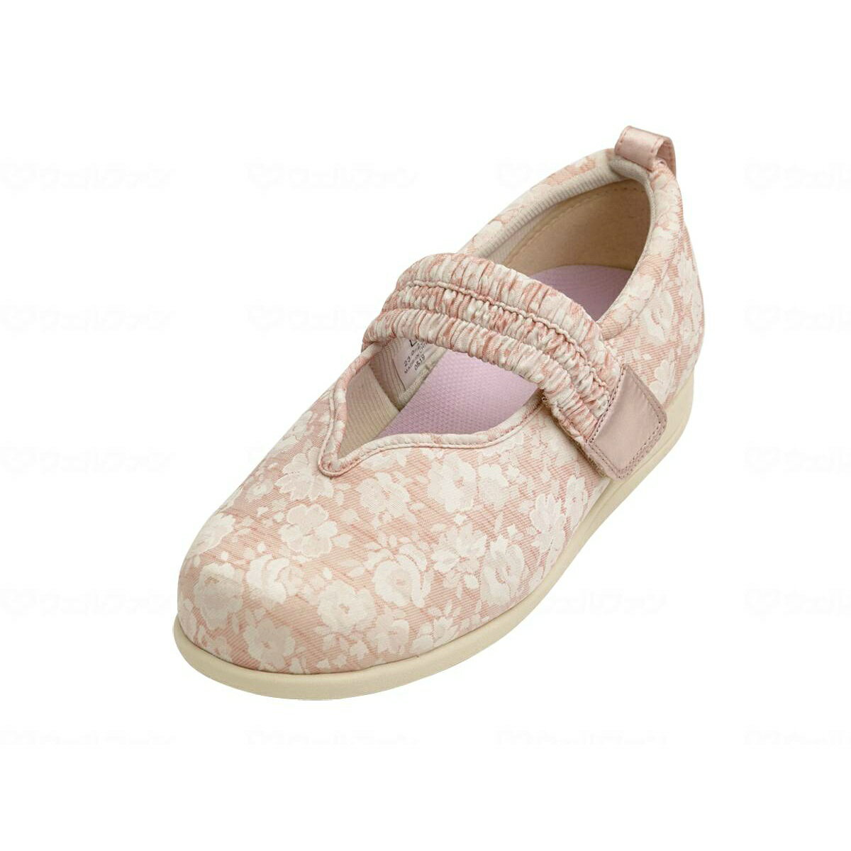 【送料込】徳武産業 マジックゴムバンド優 ピンク 左S 21.0〜21.5cm