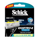 商品名：シック schick クアトロ4 チタニウム レボリューション 替刃 8個入内容量：8個入JANコード：4891228303778発売元、製造元、輸入元又は販売元：シック原産国：ドイツ商品番号：103-4891228303778商品説明●セーフティーワイヤー付きチタンコート4枚刃！●ホホバオイル・アロエ・ビタミンE配合のスムーザーが、刃のすべりを滑らかにし、剃り心地を快適に●大型ガードバーが肌をのばし、ヒゲを剃りやすい状態にします。●キワを整えるデザインカッター付広告文責：アットライフ株式会社TEL 050-3196-1510 ※商品パッケージは変更の場合あり。メーカー欠品または完売の際、キャンセルをお願いすることがあります。ご了承ください。