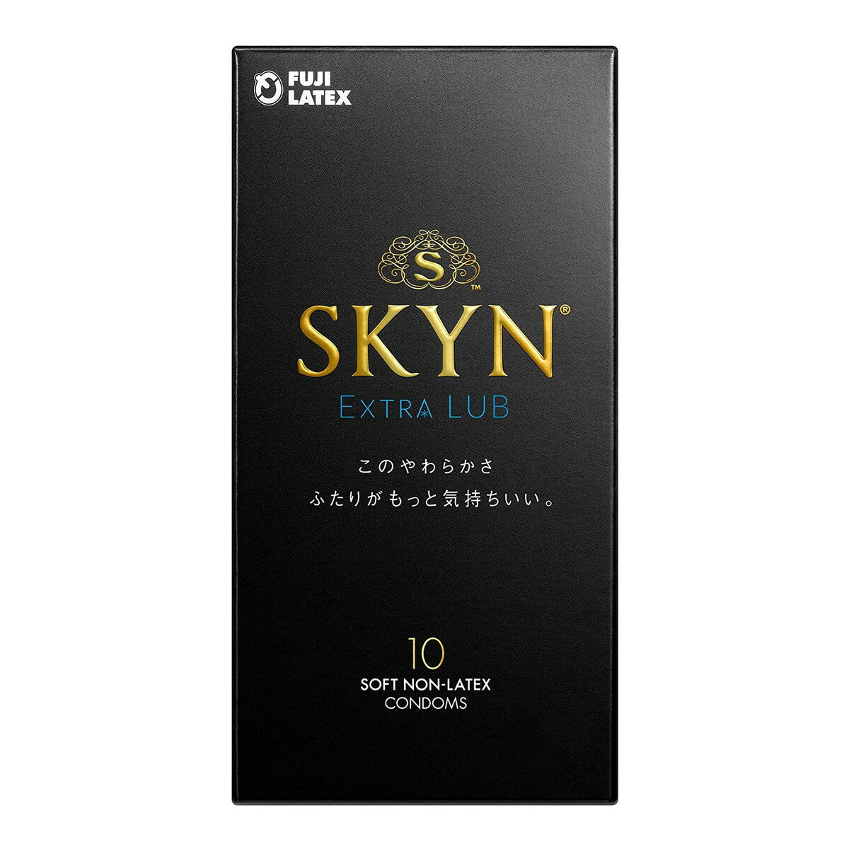 【送料込・まとめ買い×144個セット】不二ラテックス SKYN EXTRA LUB スキン エクストラルブ 10個入 コ..