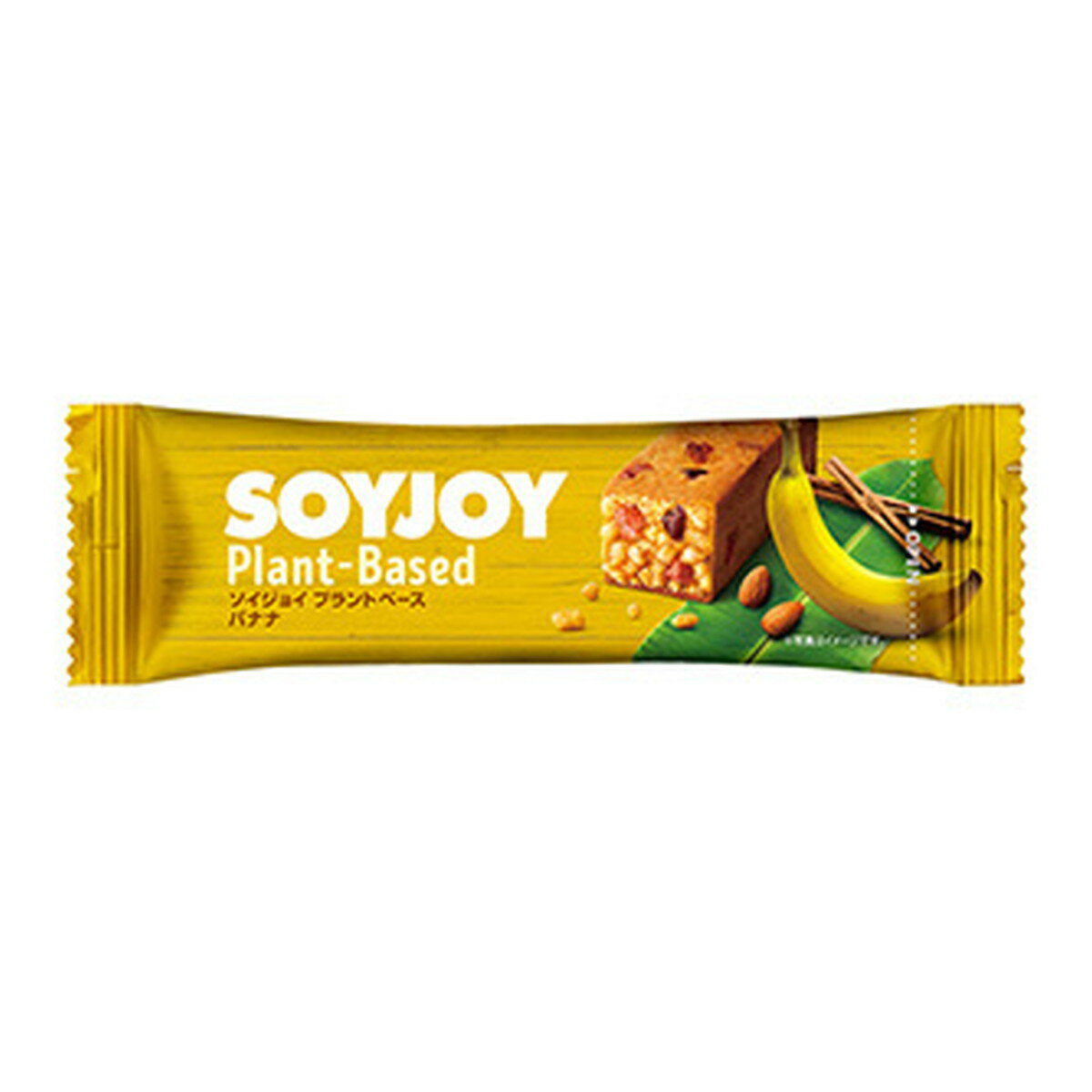 商品名：大塚製薬 SOYJOY ソイジョイ プラントベース バナナ 25g内容量：1本JANコード：4987035646617発売元、製造元、輸入元又は販売元：大塚製薬原産国：日本区分：その他健康食品商品番号：103-m006-4987035646617商品説明滑らかに広がる甘く芳醇なバナナと、シナモンの香りがアクセント原材料名大豆粉（国内製造、遺伝子組換えでない）、マーガリン、大豆パフ（大豆タンパク、タピオカでん粉）、バナナピューレ、バナナ加工品、砂糖、パパイヤ加工品、難消化性デキストリン、アーモンドパウダー、アガベシロップ、ココナッツ、食塩、シナモン/香料アレルギー物質(28品目中)大豆・バナナ・アーモンド広告文責：アットライフ株式会社TEL 050-3196-1510 ※商品パッケージは変更の場合あり。メーカー欠品または完売の際、キャンセルをお願いすることがあります。ご了承ください。