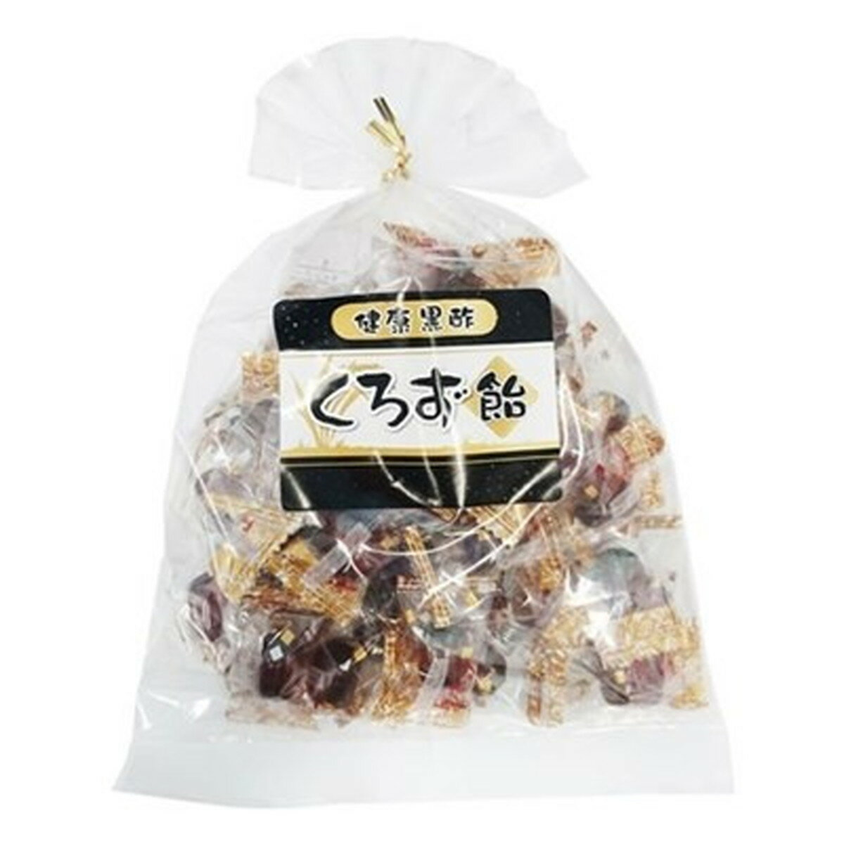 【送料込・まとめ買い×25個セット】日進医療器 おいしいのど飴 くろず180g