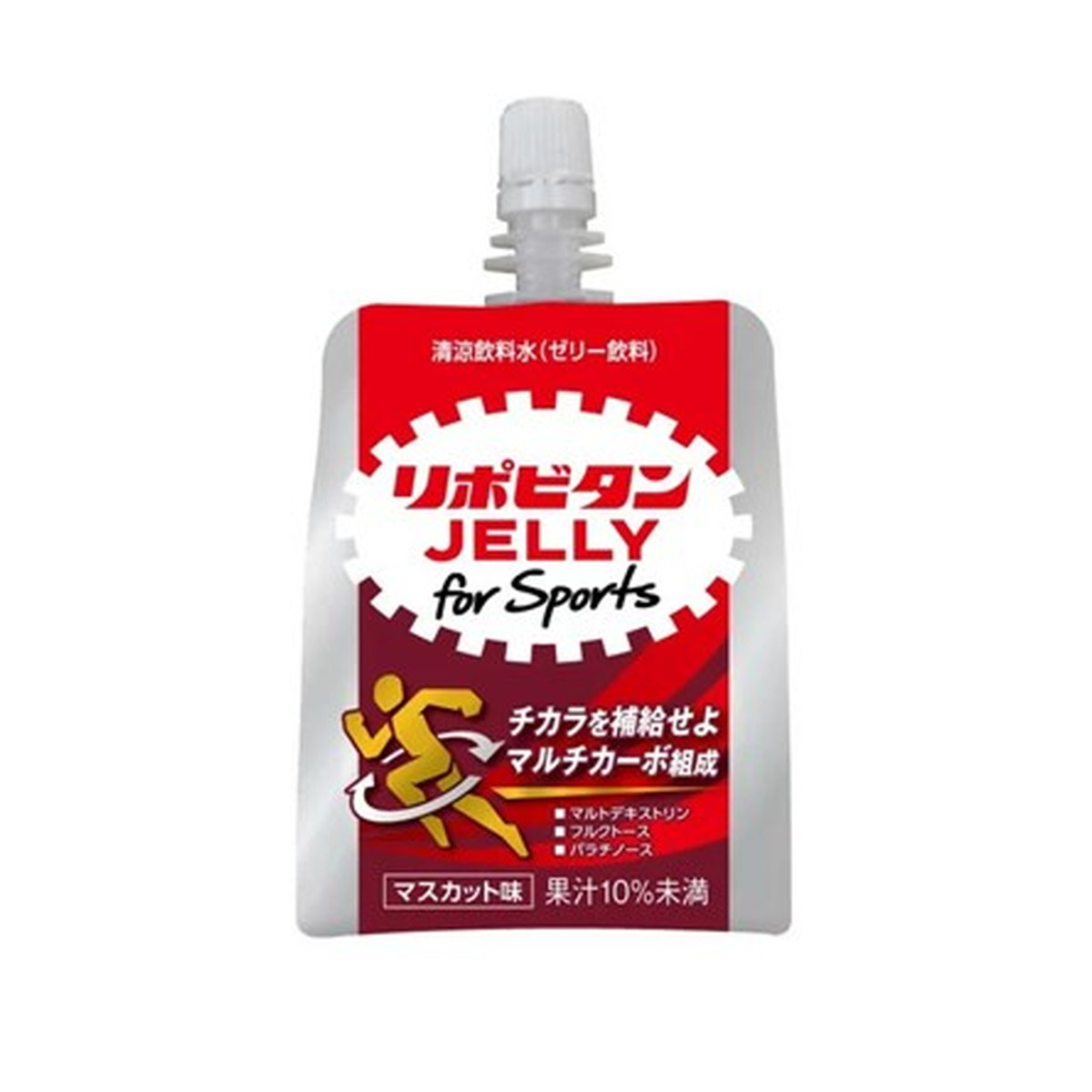 【送料込・まとめ買い×6個セット】大正製薬 リポビタン ゼリー for Sports フォースポーツ マスカット味 180g