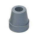 【送料込・まとめ買い×300個セット】介援隊 ゴムチップA 4点杖用 内径 12mm グレー