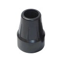 【送料込・まとめ買い×300個セット】介援隊 ゴムチップ Fロフスト・松葉杖用 内径 20.5mm ブラック
