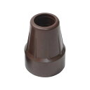【送料込・まとめ買い×300個セット】介援隊 ゴムチップ Fロフスト・松葉杖用 内径 20.5mm ブラウン