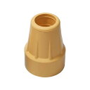 【送料込・まとめ買い×300個セット】介援隊 ゴムチップ Fロフスト・松葉杖用 内径 20.5mm イエロー