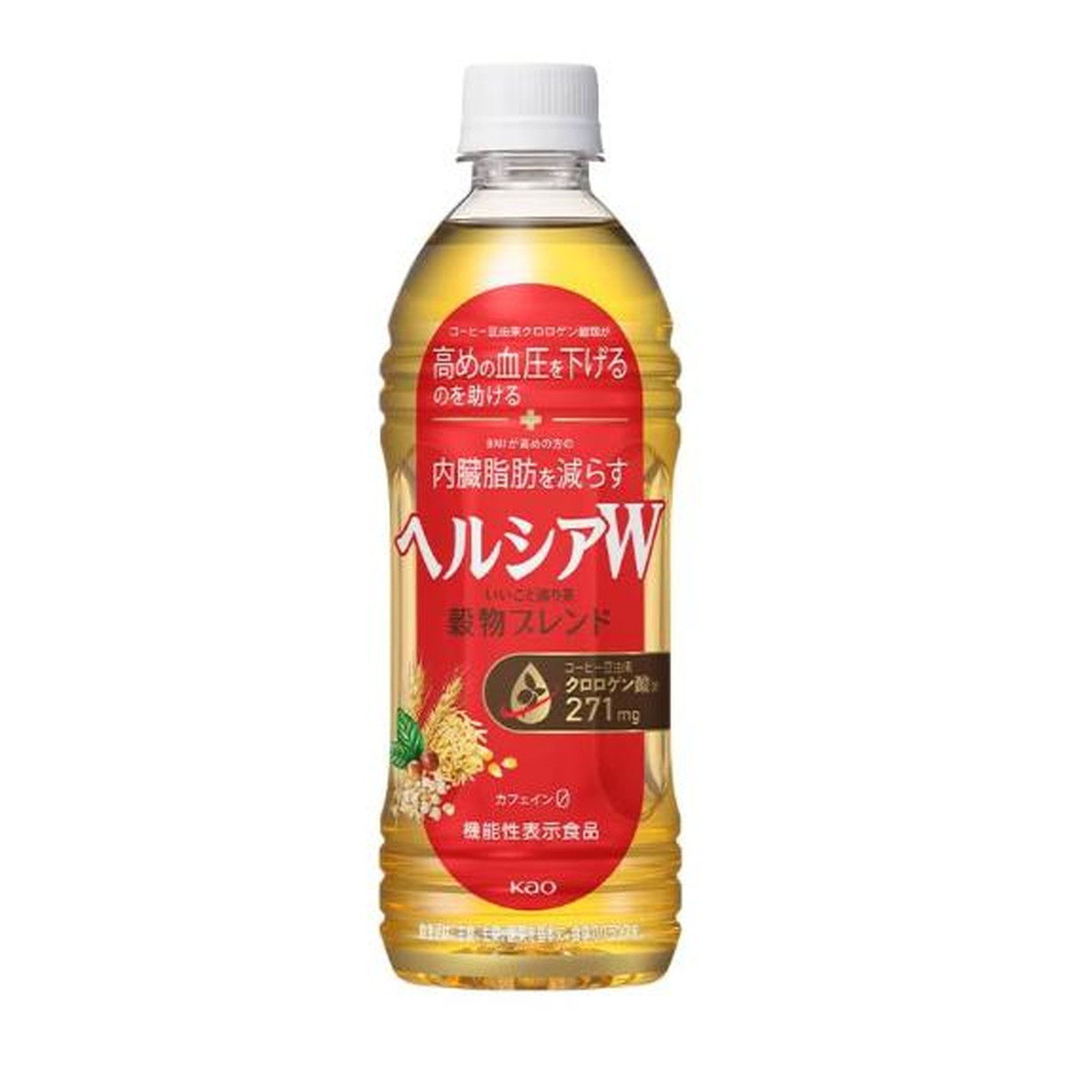 【送料込・まとめ買い×24個セット】花王 ヘルシアW いいこと巡り茶 500ml 機能性表示食品