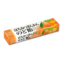 【送料込・まとめ買い×10個セット】ノーベル製菓 はちみつきんかん のど飴 スティックタイプ 10粒入