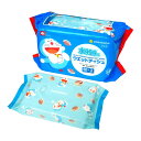 【送料込・まとめ買い×16個セット】レック ドラえもん 純水99.9% ウエットティシュ 80枚×3パック(3)