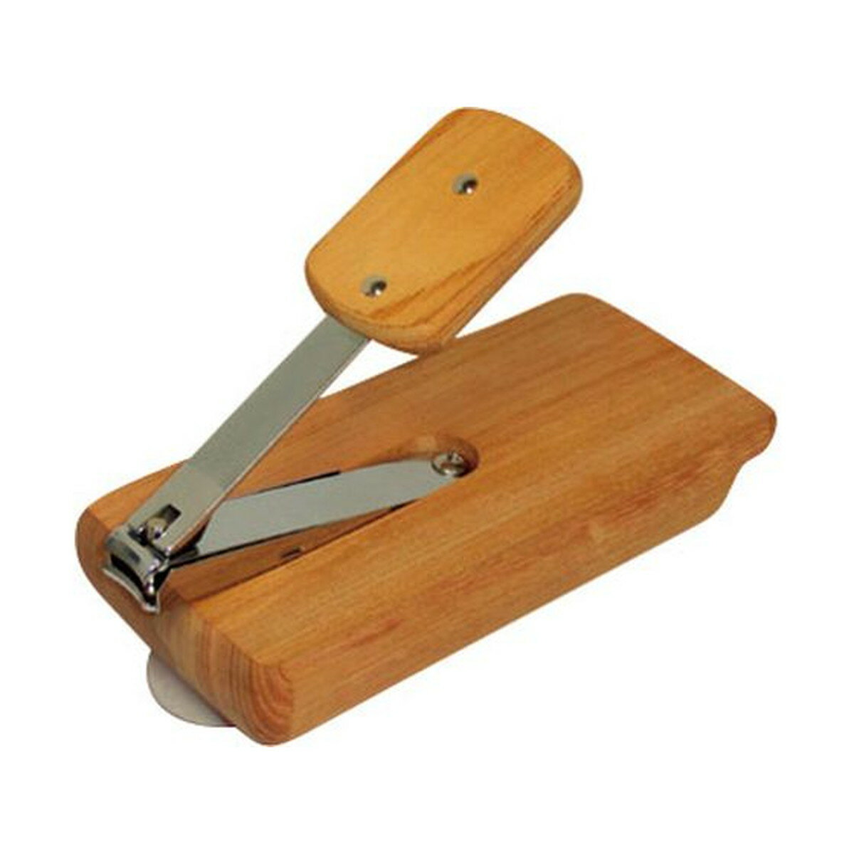 【送料込・まとめ買い×6個セット】ウカイ利器 UC-353 らくらく台付き爪切りIII ツメキリ