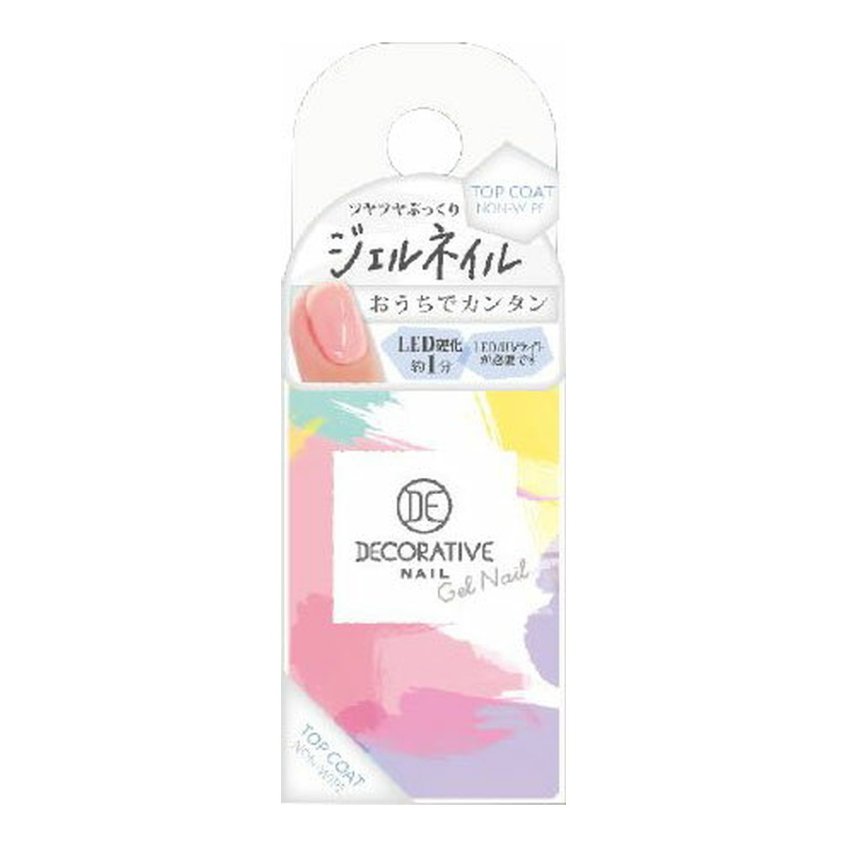 【送料込・まとめ買い×12個セット】粧美堂 Decorative Nail デコラティブ ジェルネイル TN81376DE トップコートノンワイプ 5g