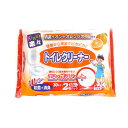 【送料込・まとめ買い×16個セット】ティー・エイチ・ティー Agダブルパワー 除菌 トイレクリーナー 30枚×2個パック