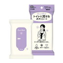 【送料込・まとめ買い×60個セット】レック スマートリセット 女性 流せるボディシート 無香 12枚入