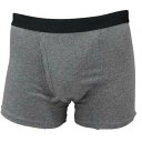 【送料込・まとめ買い×100個セット】ヨック もれんChan ボクサーパンツ L グレー