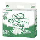 【送料込・まとめ買い×4個セット】ユニ・チャーム ライフリー 業務用 のびーるフィッ ト テープ止め L 25枚入 大人用紙おむつ