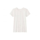 【送料込・まとめ買い×6個セット】グンゼ 婦人用 3分袖 ワンタッチインナー ホワイト LL 介護用肌着 前開き
