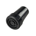 【送料込・まとめ買い×12個セット】マックスファクトリー 先ゴム 杖外径16mm用 大 交換用 黒 杖用替えゴム ステッキ用 介護用品