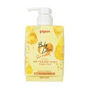 【送料込・まとめ買い×12個セット】ピジョン ベビーミルクローション うるおいプラス キューブパック 600g