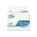 【送料込・まとめ買い×6個セット】リブドゥ リフレ スマートライン スマートフィット テープ止めタイプ L 17枚入 大人用紙おむつ