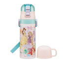 【送料込・まとめ買い×12個セット】スケーター SKDC4 超軽量 2WAY ステンレスボトル 470mL・430mL プリンセス25 水筒 子供用