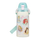 【送料込・まとめ買い×24個セット】スケーター STCH6 ダイレクトボトル 600mL プリンセス25 水筒 子供用 保冷専用