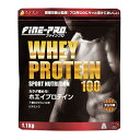 【送料込・まとめ買い×6個セット】ファイン ホエイプロテイン100 チョコ味 1.1Kg