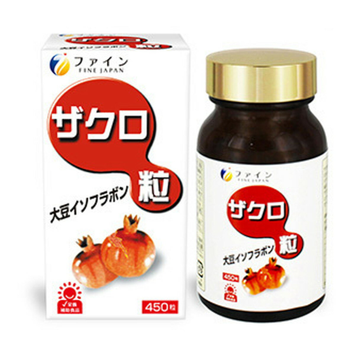 【送料込・まとめ買い×24個セット】ファイン ザクロ粒 450粒入