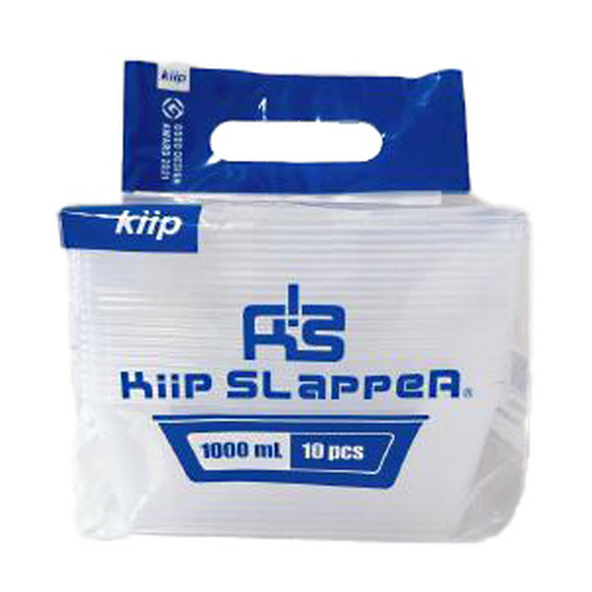 【送料込・まとめ買い×30個セット】Kiip SLappeR キープスラッパー 1000mL 10パック入 ナチュラルタイプ