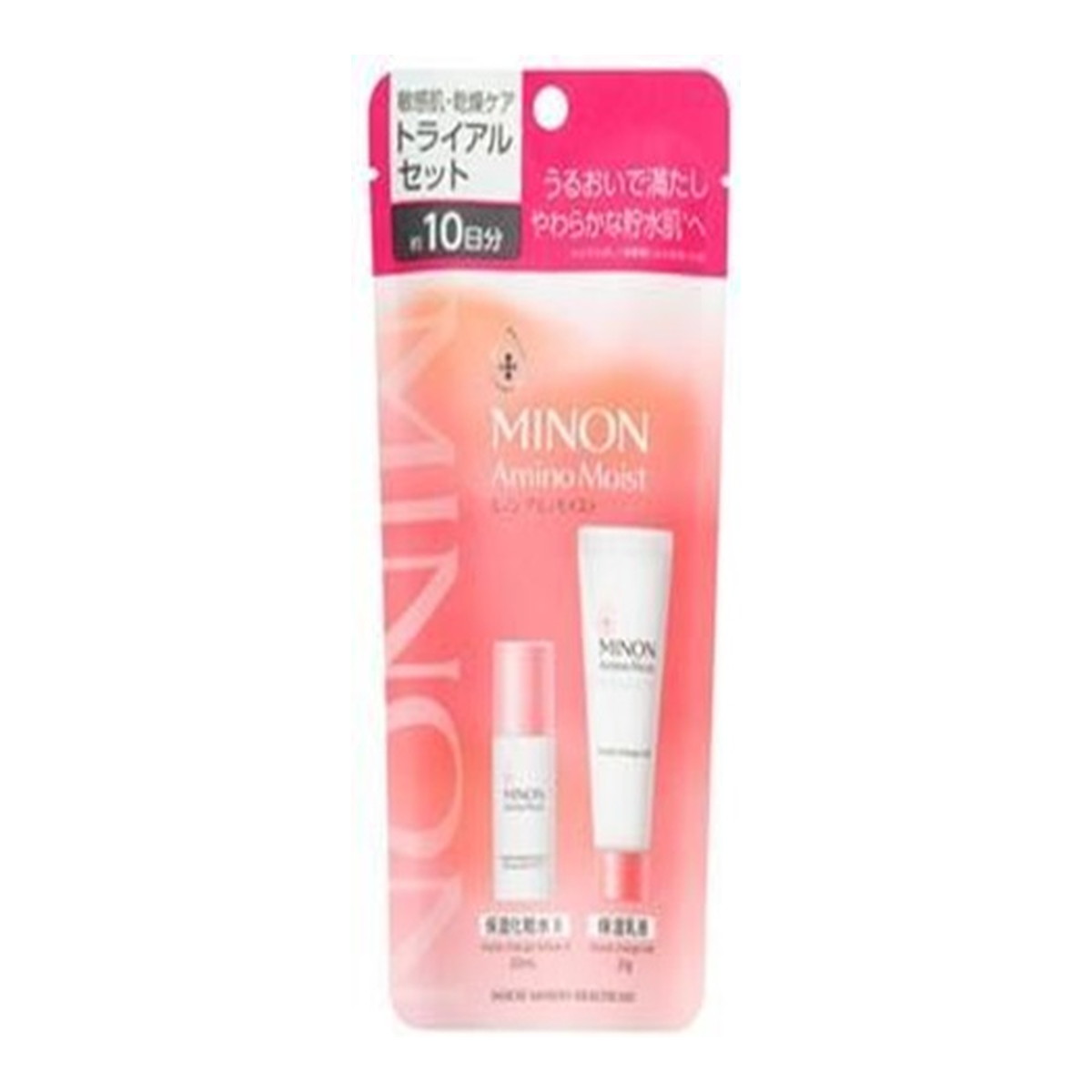 【送料込・まとめ買い×72個セット】第一三共ヘルスケア ミノン アミノモイスト 敏感肌・乾燥ケア トライアルセット 1セット 約10日分 ミニサイズ