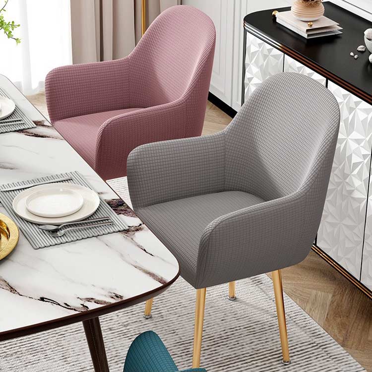 椅子カバー チェアカバー 背もたれ 伸びる イスフルカバー イスカバー 防水 椅子保護 ダイニングチェアカバー ストレッチ 椅子カバー フィット カバー 洗える かけるだけ キズ防止 汚れ防止 チェアカバー オフィス 事務 肘付き対応 [2]