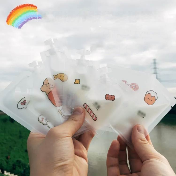 40個セット 旅行 液体 ボトル 詰め替え パウチ 使い捨て 仕分け 小分け 容器 便利グッズ 詰め替え容器 小分けボトル 使い回し 漏れ防止 省スペース 密封 収納 透明 化粧水/乳液/サンスクリーン/シャンプー/ボディウォッシュ用 出張/旅行用 atak-10009631 seam 楽天市場店 サンプル画像3