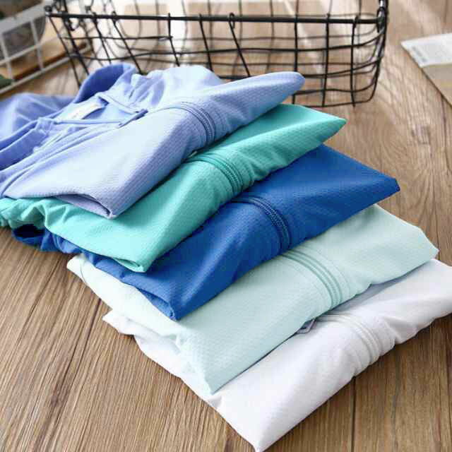 UVカット ジップパーカー 子供服 キッズ ジュニア ベビー 男の子 女の子 トップス パーカー UV対策 軽量 ライトアウター 軽い アウター 薄手 吸水速乾 無地 接触冷感 UV 長袖 日焼け対策 ラッシュガード 虫除け UPF50+ ひんやり