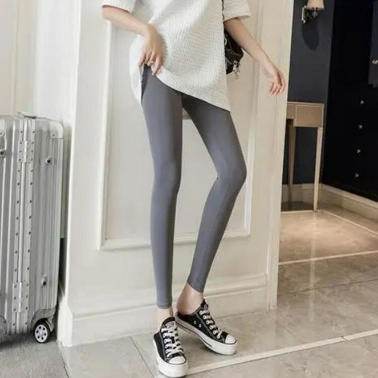 日よけ ゴルフパンツ ひんやり ゴルフレギンス スポーツレギンス 接触冷感 夏用 涼しい レギンス ジム用 9分丈 スパッツ ストレッチ ボトムス ロング ヨガ 春夏 美脚 日焼け防止 紫外線対策 UVカット 冷感 女性 軽量 通気 大きサイズ