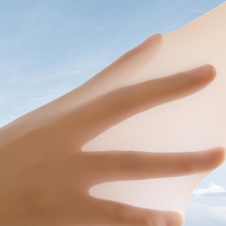 seam 楽天市場店のゴルフウェア レディース 春夏 ストッキング ゴルフ用 UVカット レギンス スポーツ アウトドア 紫外線対策 スポーツストッキング ゴルフストッキング 春 夏 美脚 着圧 5D 薄手 ストレッチ 通気性｜アングル2