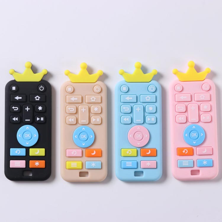 おもちゃ 赤ちゃん リモコン おもちゃ リモコン 赤ちゃん用 リモートおしゃぶり シリコン ベビーおしゃぶりおもちゃ 幼児 おもちゃ 赤ちゃん リモコン 感覚咀嚼おもちゃ 2