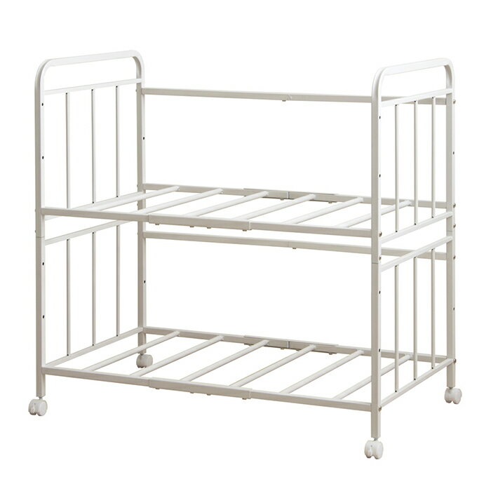 布団収納 ラック 2段 幅104x奥行68x高さ100cm 岩附