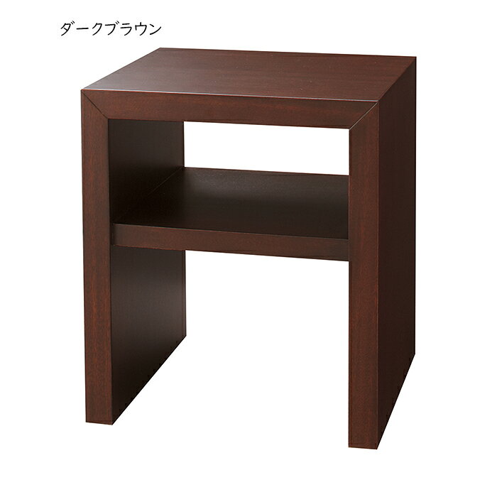 サイドテーブル 完成品 BA-30 幅400x奥行350x高さ450mm 桜屋工業 [3]