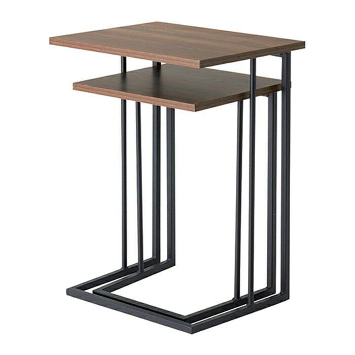 サイドテーブル セット 完成品 LT-47 幅450x奥行350x高さ600mm 桜屋工業