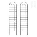 フェンス 組立式 2枚組 クラシックフェンス 220 ハイタイプ YB016H-2P 幅500x奥行13x高さ2200mm 住まいスタイル