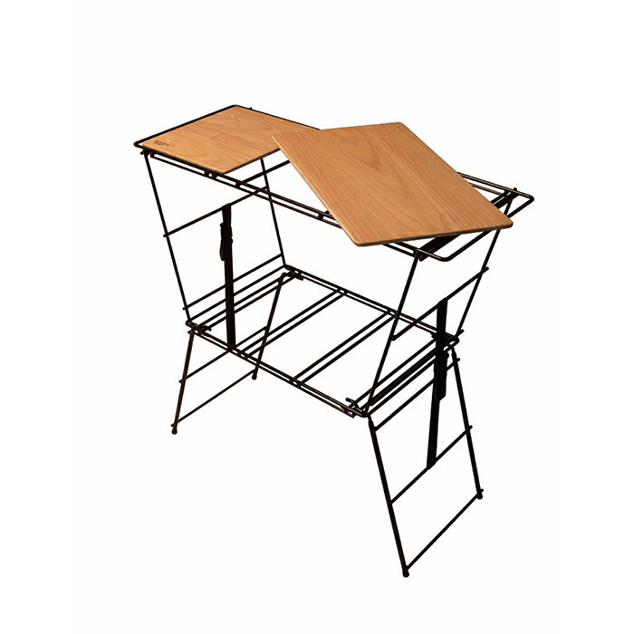 テーブル 組立式 Crank Cooking Table CRK-CT90 幅900x奥行400x高さ905mm 弘益 2